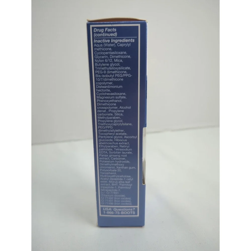 No7 Lift & Luminate Triple Action Serum 1oz Hazelnut Exp 5/27 New SPF 15